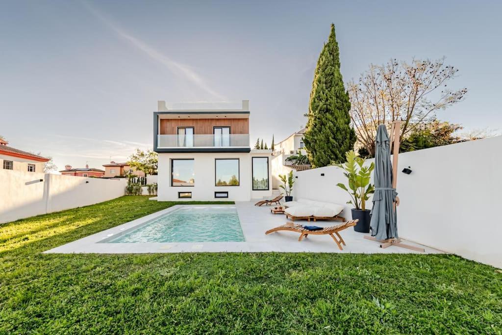 Villa Con Piscina Privada Gelves المظهر الخارجي الصورة